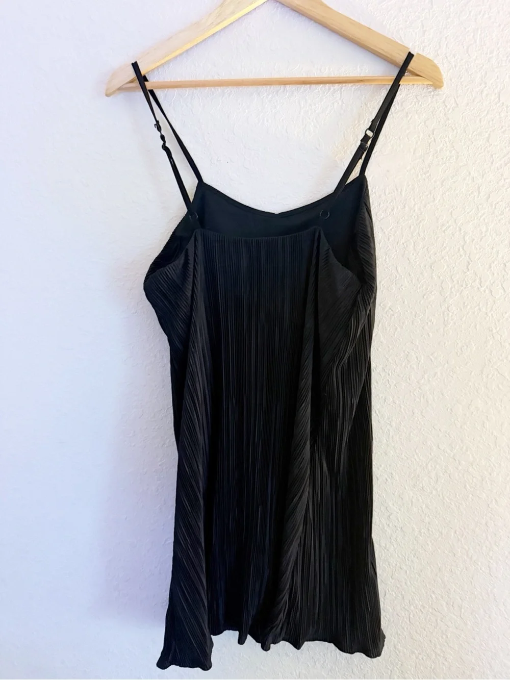 Alo Yoga Game On Micro Plissé Tennis Dress Black Size Large Pleated Active Mini
